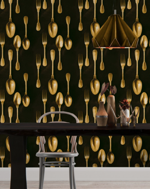 CUTLERY Wallpaper by Mindthegap