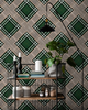 Papier peint PATCHWORK À CARREAUX par Mindthegap