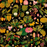 Papier peint ASIAN FRUITS AND FLOWERS Anthracite de Mindthegap