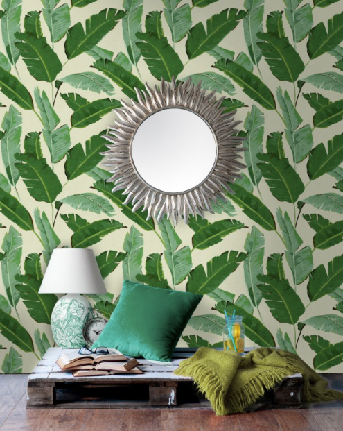 BANANA LEAVES Wallpaper by Mindthegap