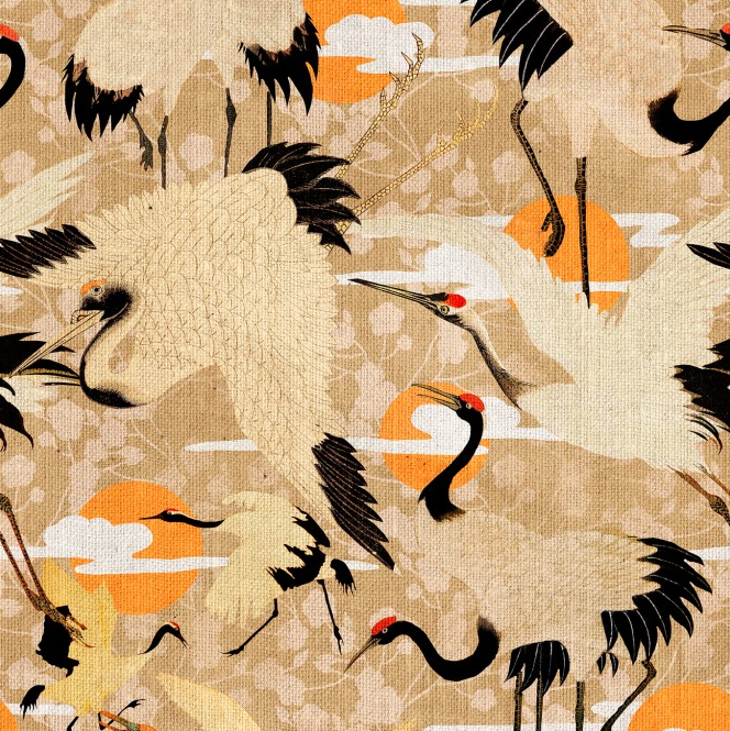 BIRDS OF HAPPINESS Wallpaper by Mindthegap