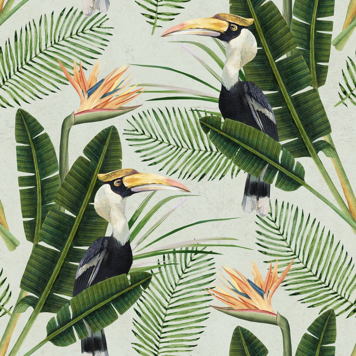 BIRDS OF PARADISE Wallpaper by Mindthegap