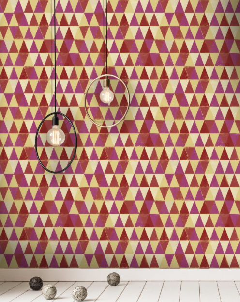 CIRCUS PATTERN Wallpaper by Mindthegap