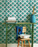CONCRETE PATCH Turquoise Wallpaper by Mindthegap