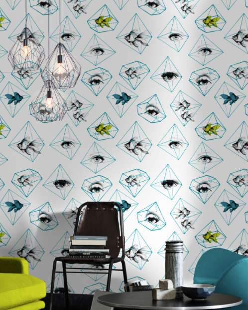 FISH EYE Wallpaper by Mindthegap