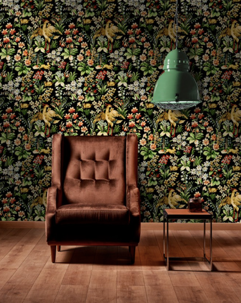 FLORAL TAPESTRY I Wallpaper by Mindthegap