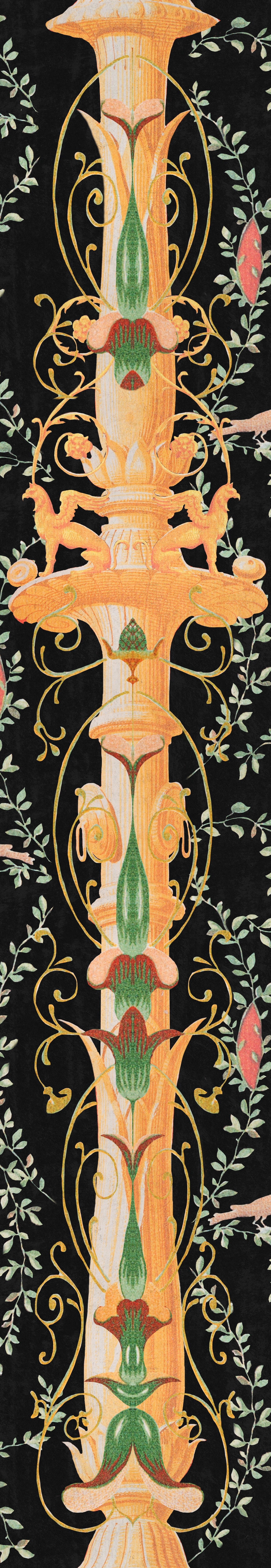GARDENS OF POMPEII Wallpaper by Mindthegap