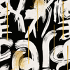 GESTURAL ABSTRACTION Anthracite Wallpaper by Mindthegap