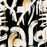GESTURAL ABSTRACTION Anthracite Wallpaper by Mindthegap