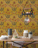 GYPSY Ochre Wallpaper by Mindthegap