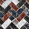 HERRINGBONE Papier peint par Mindthegap