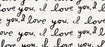 PAPIER PEINT I LOVE YOU, I LOVE YOU par Mindthegap