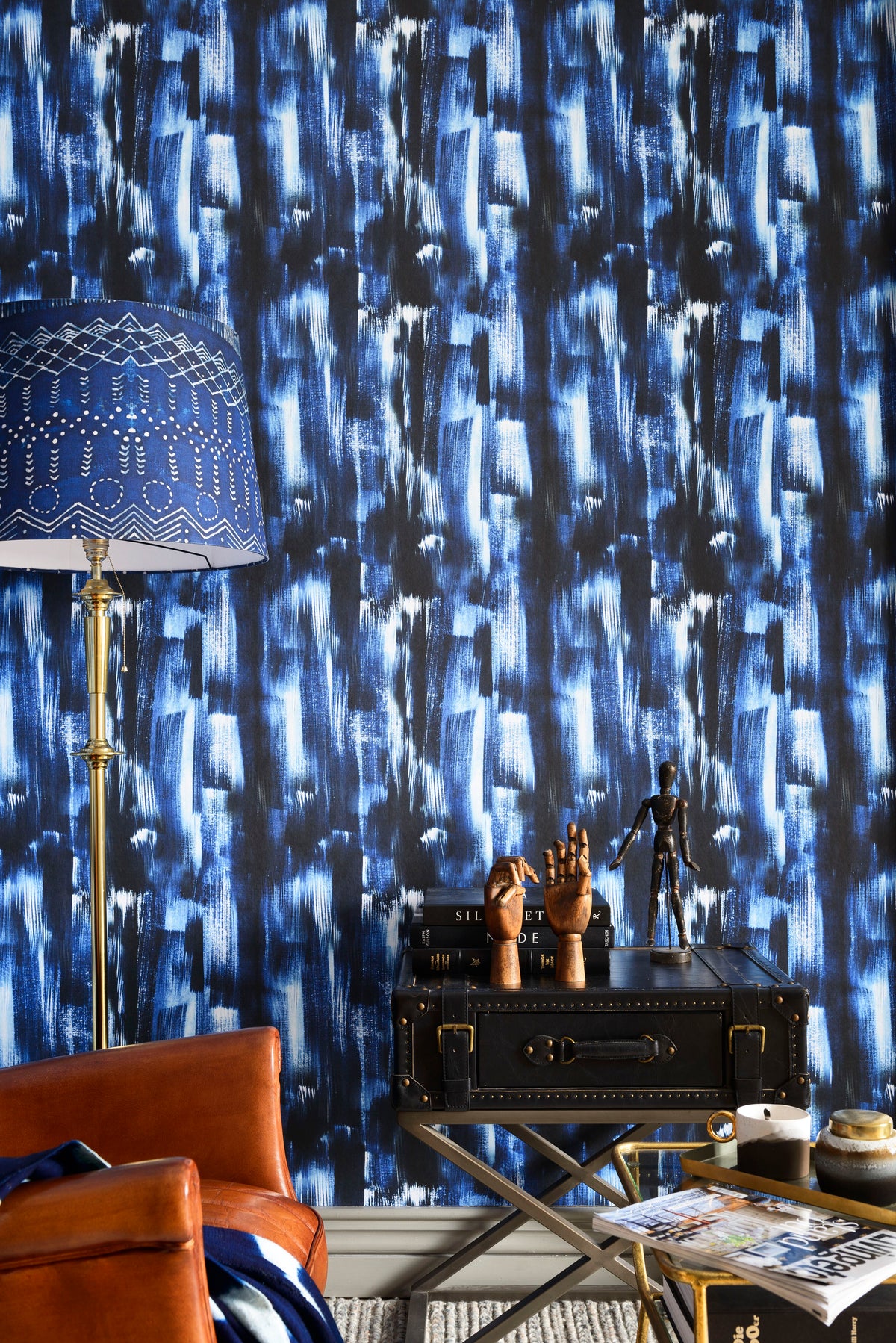 INDIGO MADNESS Wallpaper by Mindthegap