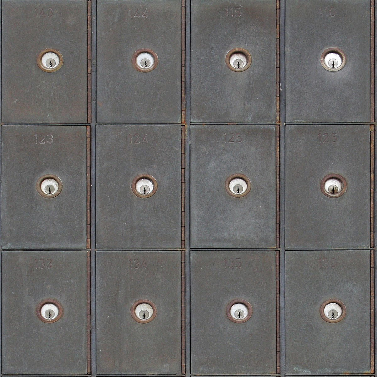 INDUSTRIAL METAL CABINETS Wallpaper by Mindthegap