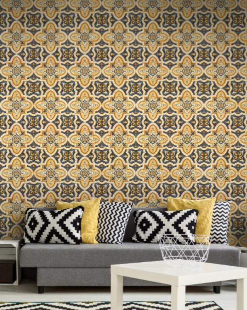MAGHREB TILE Wallpaper by Mindthegap
