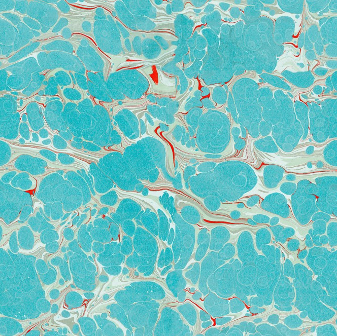 MARBLED Topaz Wallpaper by Mindthegap
