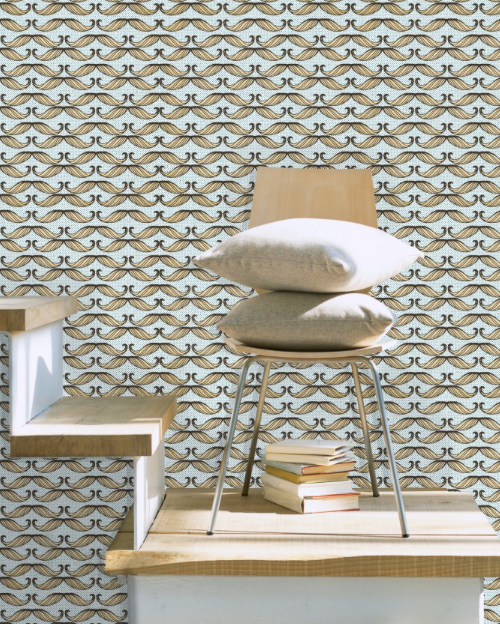 MOUSTACHE Wallpaper by Mindthegap