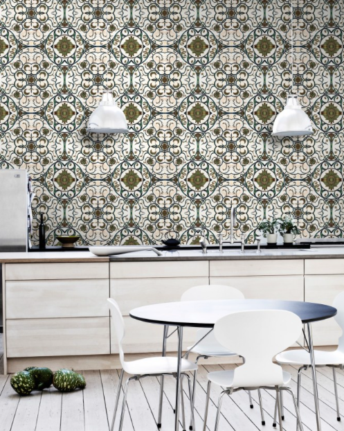 ORGANIC TILE Wallpaper by Mindthegap