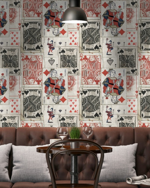 PLAY CARDS Wallpaper by Mindthegap
