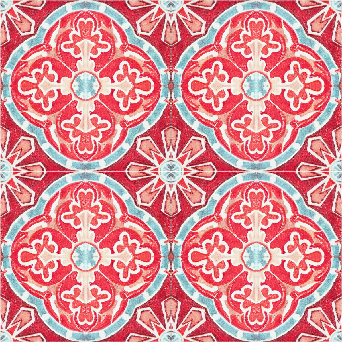 RUFOUS TILE Wallpaper by Mindthegap