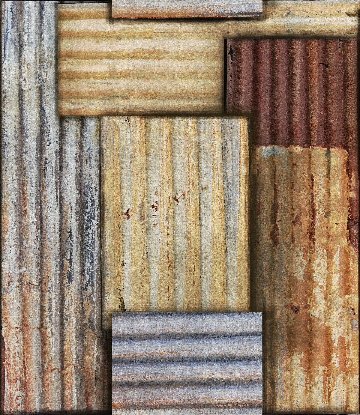 RUSTY TIN Wallpaper by Mindthegap