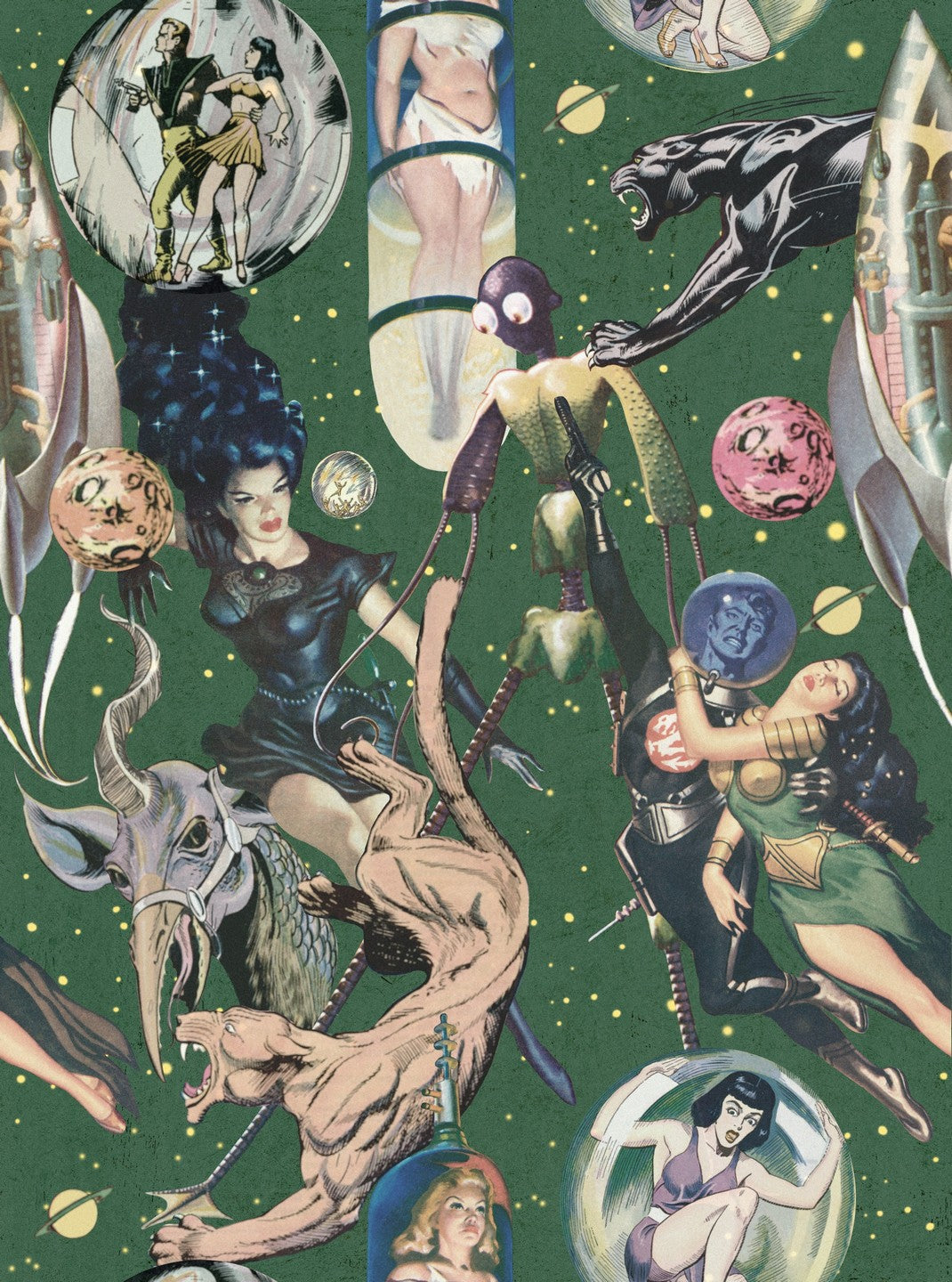 SCI-FI COMICS Wallpaper by Mindthegap