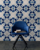 SHIBORI FLOWER Wallpaper by Mindthegap