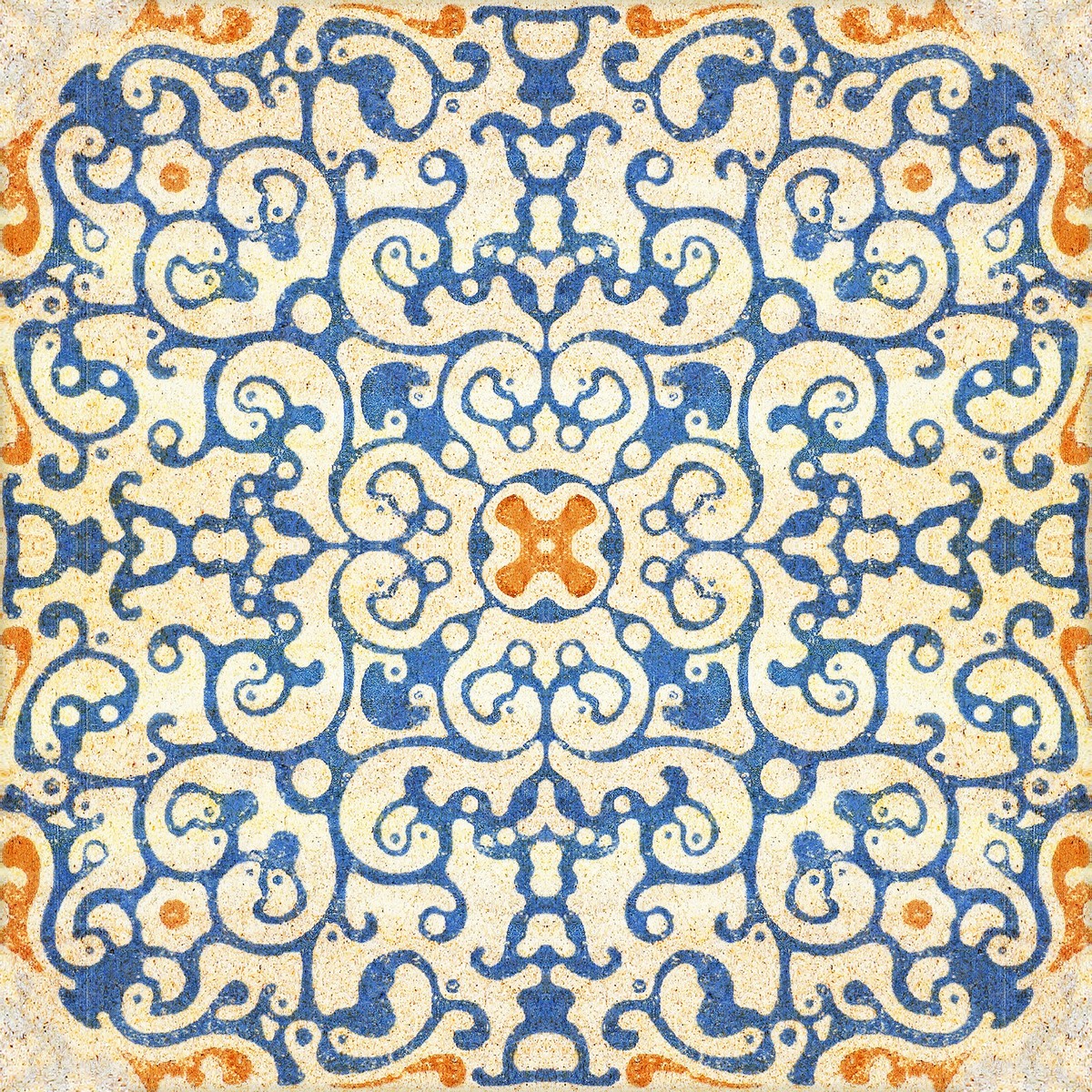 SPANISH TILE Wallpaper by Mindthegap