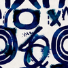 SPONTANEUS Blue Wallpaper by Mindthegap