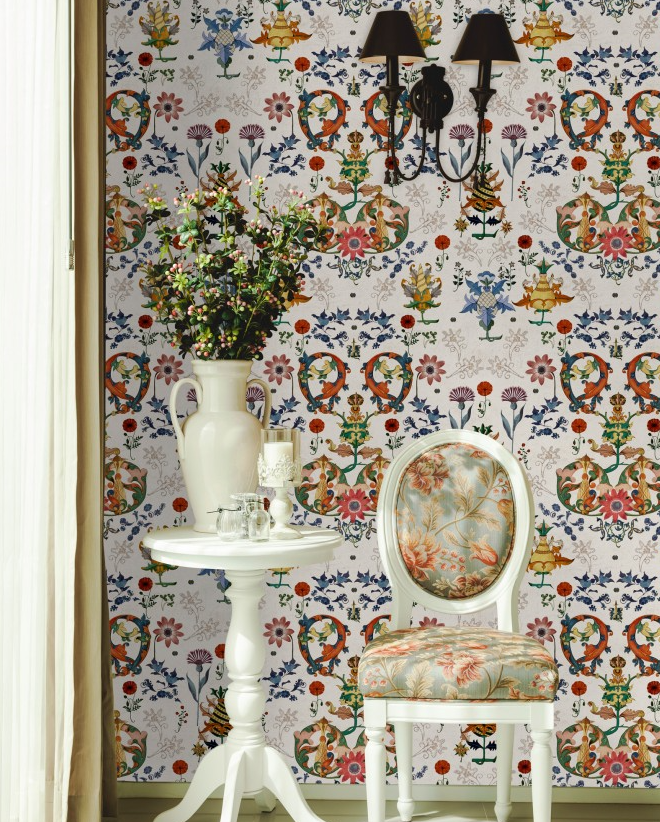 TRANSYLVANIA FOLK Wallpaper by Mindthegap