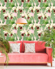 TREASURE ISLAND Pink Wallpaper par Mindthegap