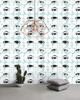EYES AND CIRCLES Wallpaper by Mindthegap