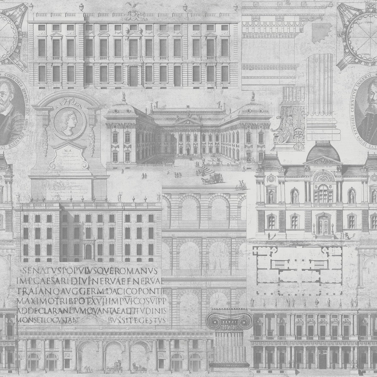 VITRUVIUS Wallpaper by Mindthegap