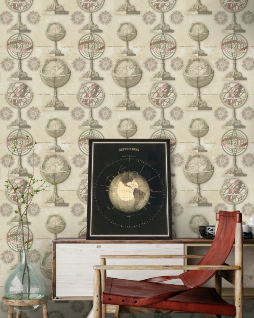 ARMILLARY Wallpaper by Mindthegap