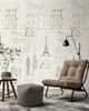 GRAND EIFFEL Wallpaper by Mindthegap