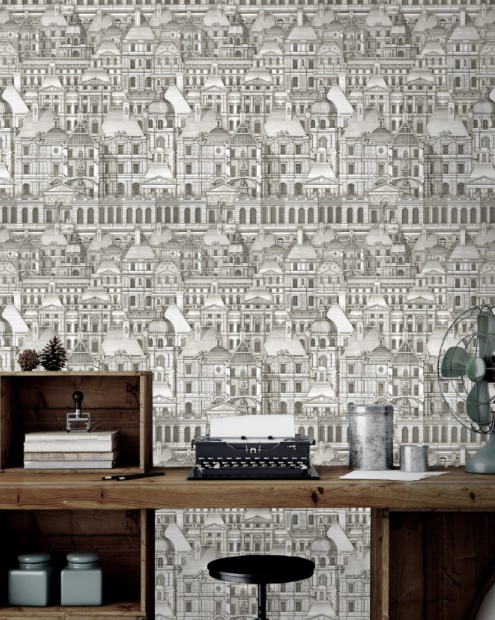LOUVRE Wallpaper by Mindthegap