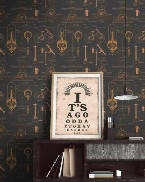 PATENTS Wallpaper by Mindthegap