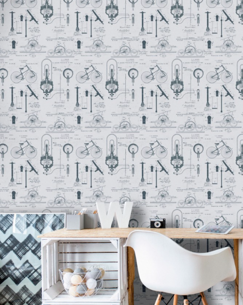 PATENTS Wallpaper by Mindthegap