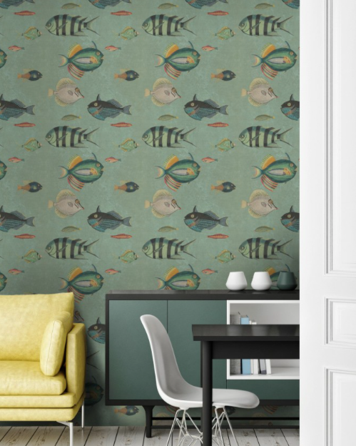 POISSONS Wallpaper by Mindthegap