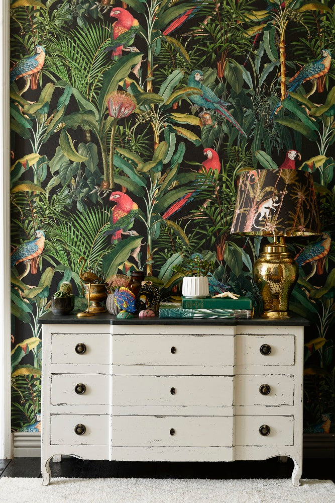 PARROTS OF BRASIL Wallpaper by Mindthegap