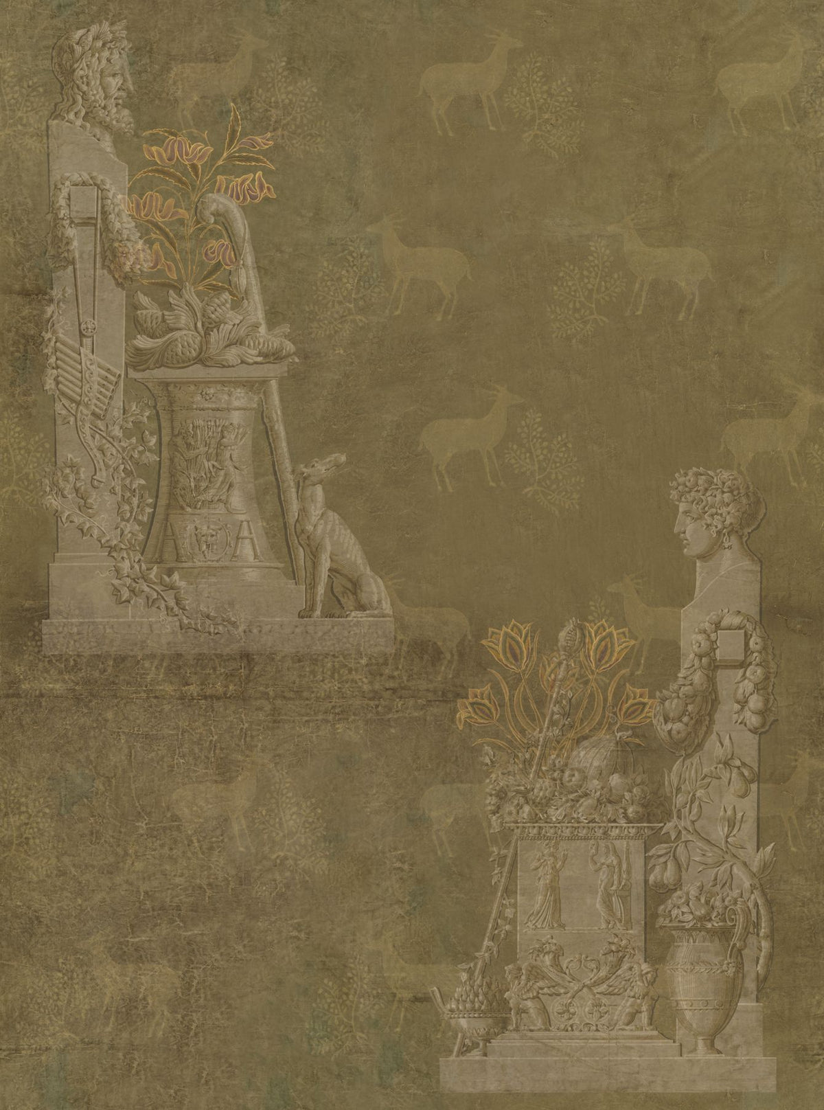 SCULPTURAL Wallpaper by Mindthegap