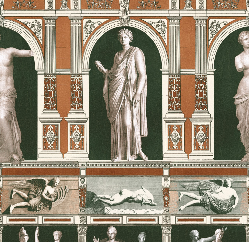 STATUES ANTIQUE Wallpaper by Mindthegap