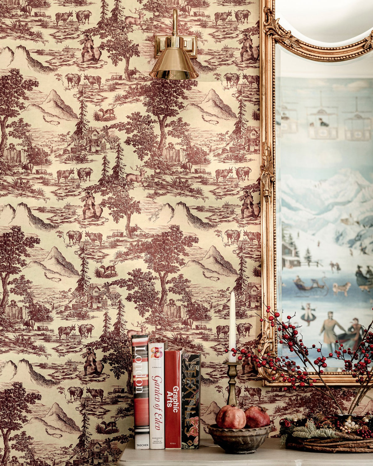 TOILE DU TYROL Wallpaper by Mindthegap