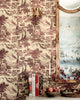 Papier peint TOILE DU TYROL par Mindthegap