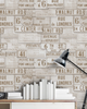 VINTAGE SIGNS Wallpaper by Mindthegap