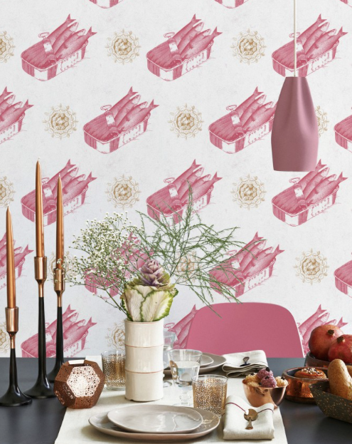 SARDINES Wallpaper by Mindthegap
