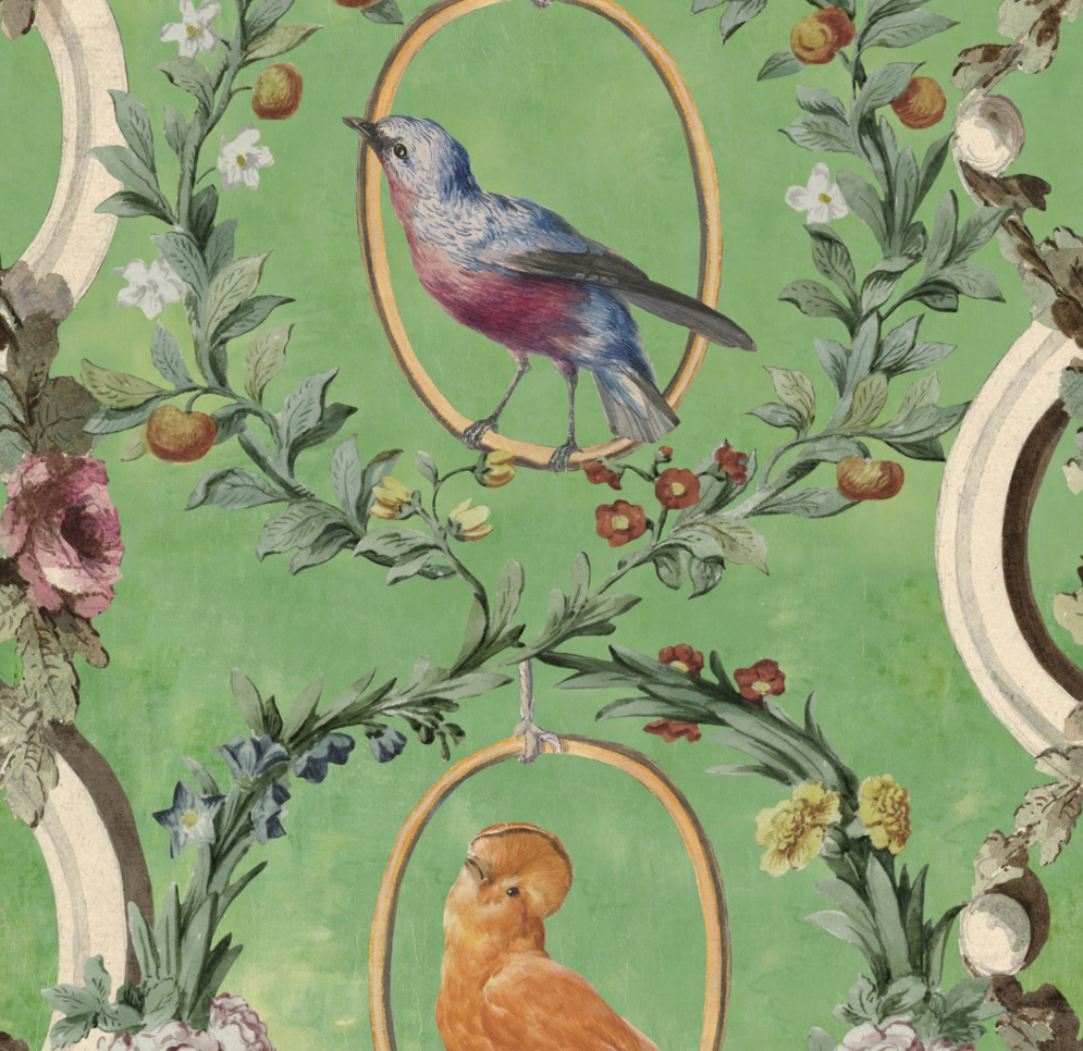 Papier peint Aviarium de la comtesse par Mindthegap