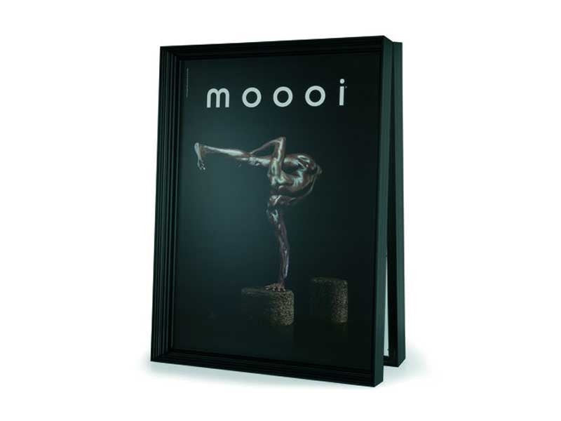 Moooi photo frame from accessories collection, stylish rectangular picture frame with a sleek design and natural wood finish.