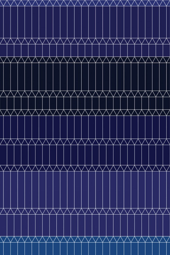 Zigzag Blue by Edward van Vliet for Moooi Carpets