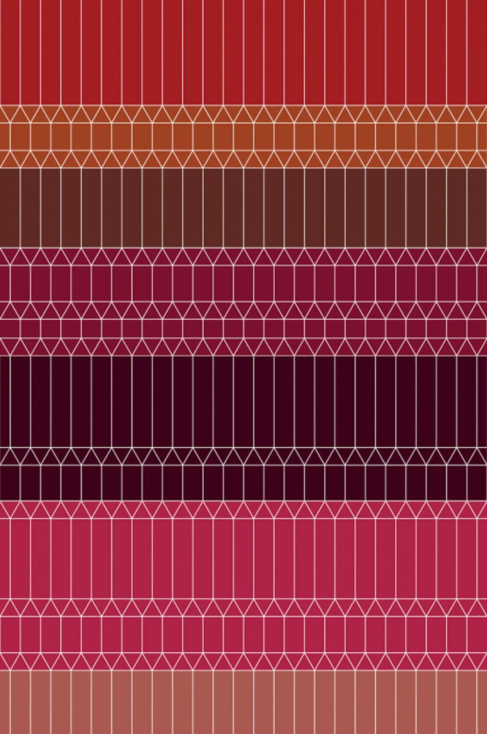 Zigzag Red by Edward van Vliet for Moooi Carpets